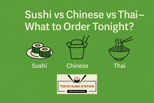 🥡 Sushi vs Chinese vs Thai – What to Order Tonight?