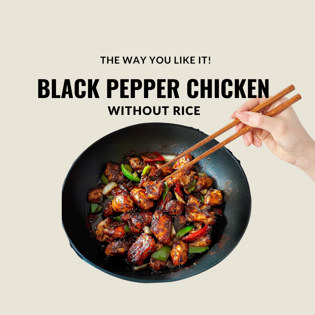 Black pepper chicken Tokyo Sushi Station