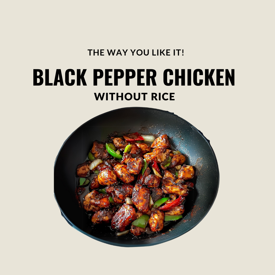 Black pepper chicken