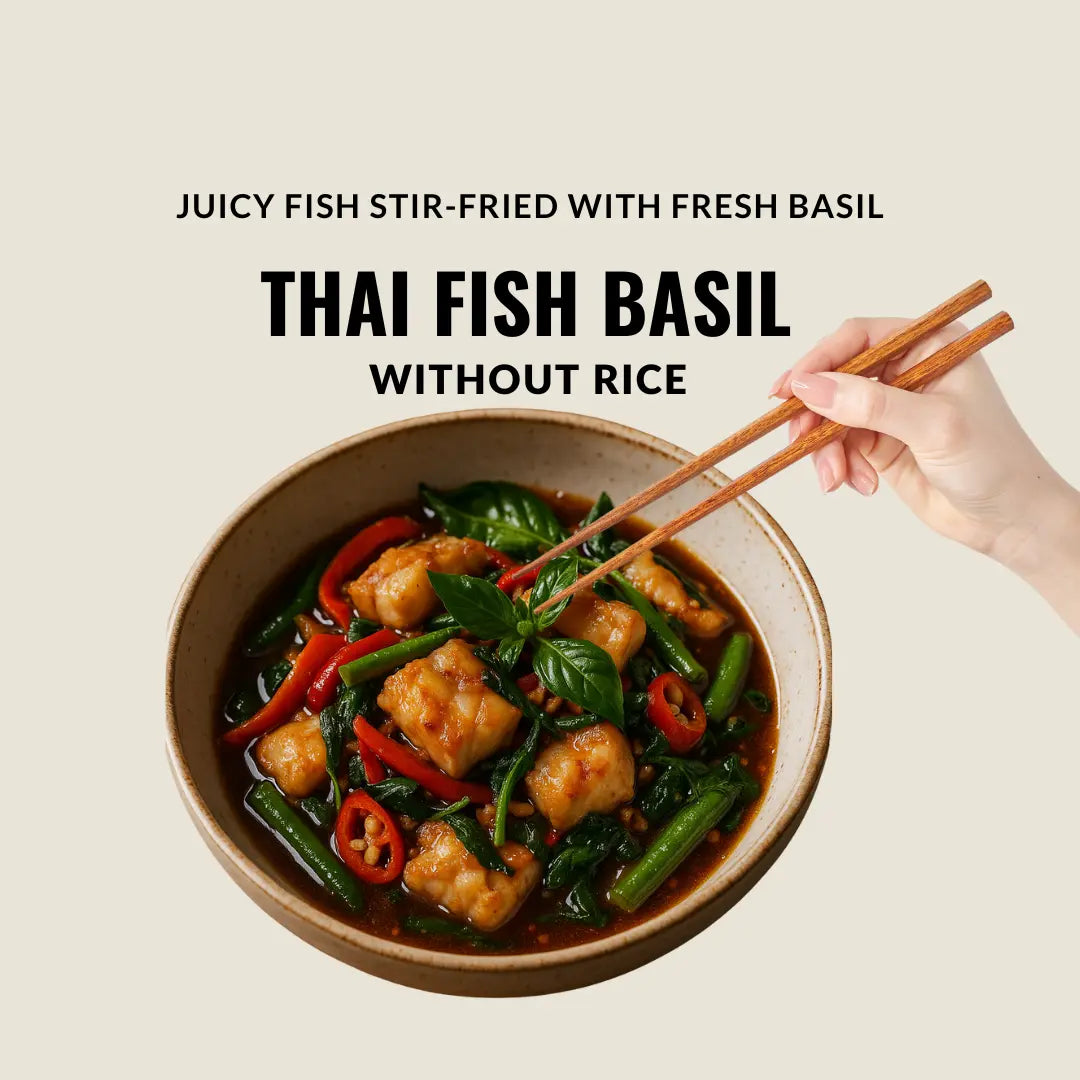 Thai Fish Basil - Tokyo Sushi Station