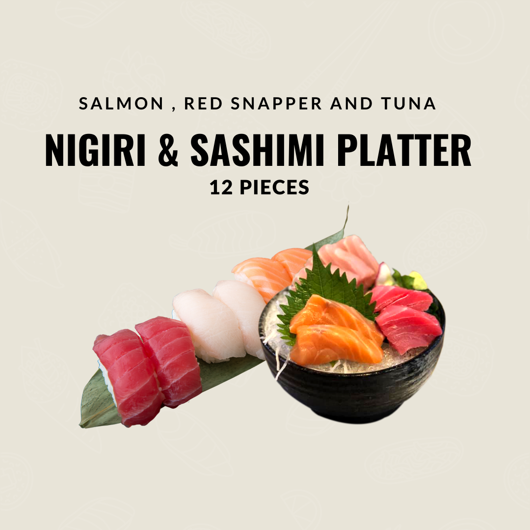 Nigiri and Sashimi Platter
