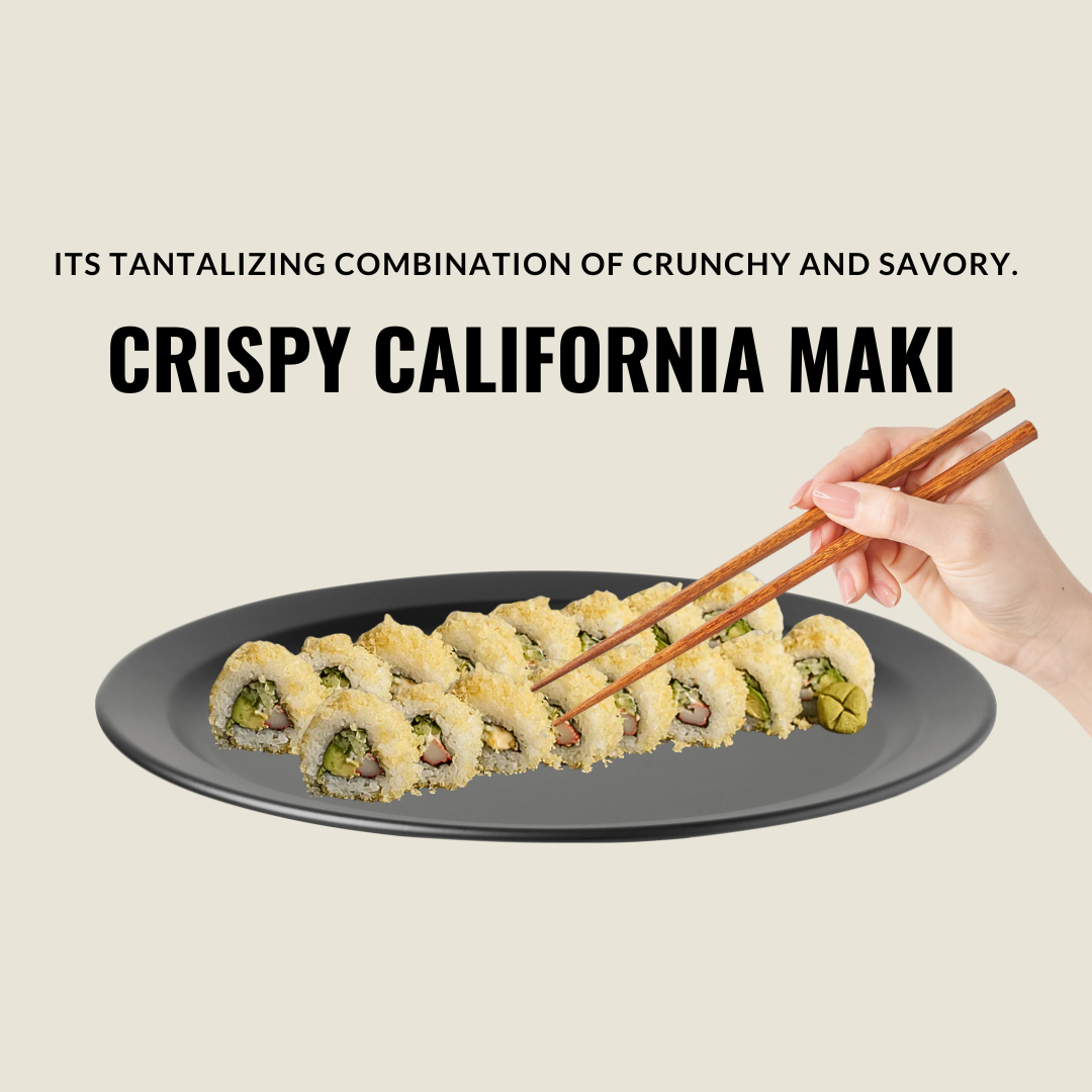 Crispy California Maki Tokyo Sushi Station