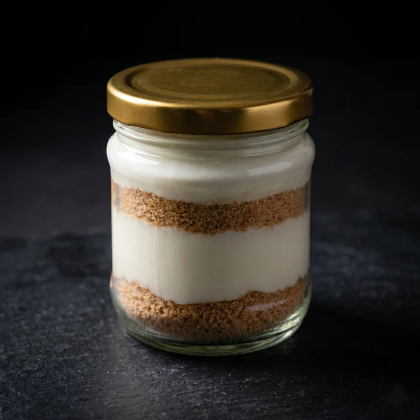 Cheesecake jar