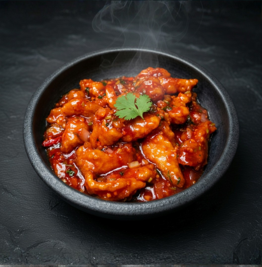 Schezwan Chicken (No Rice)
