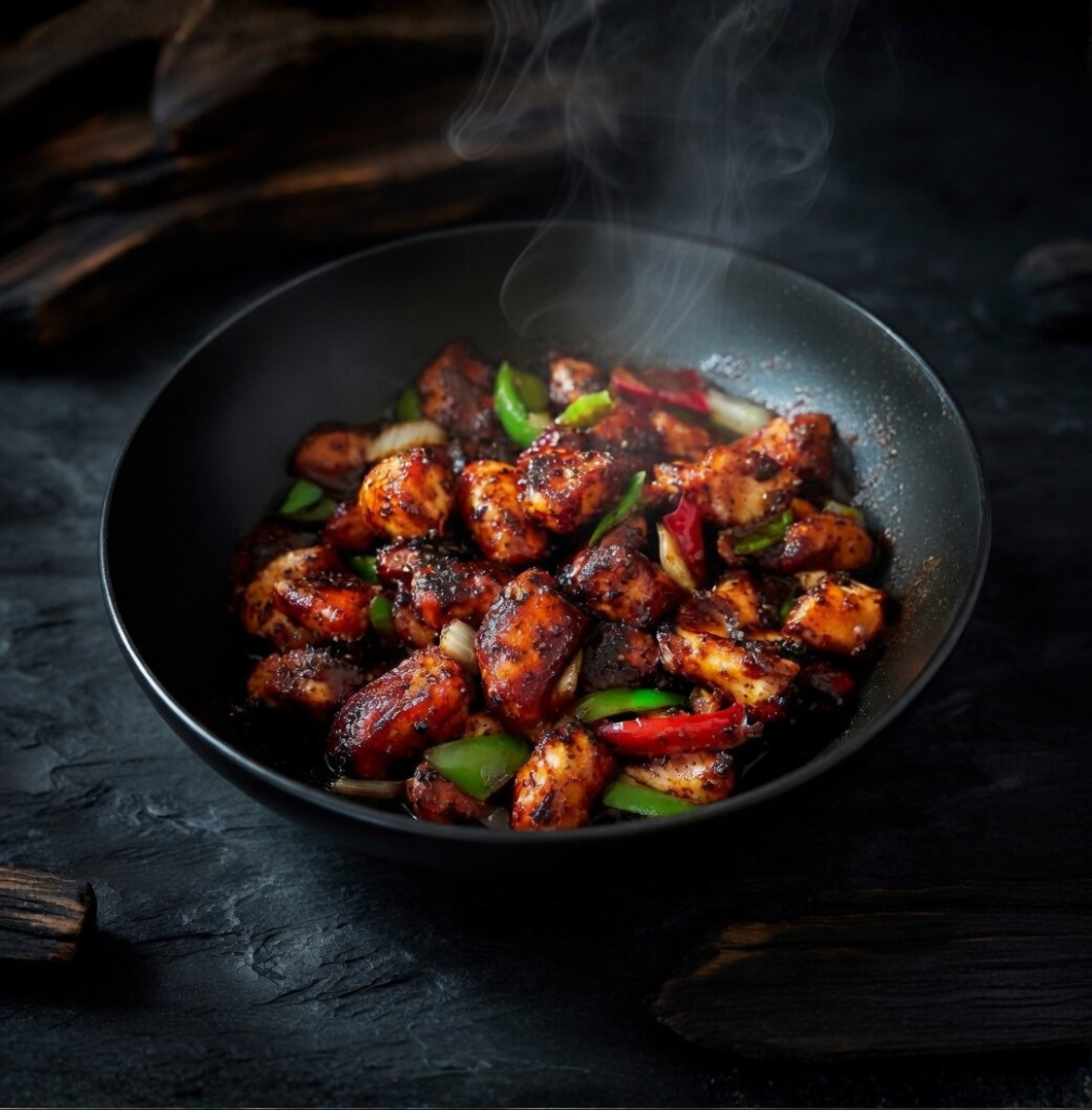 Black pepper chicken