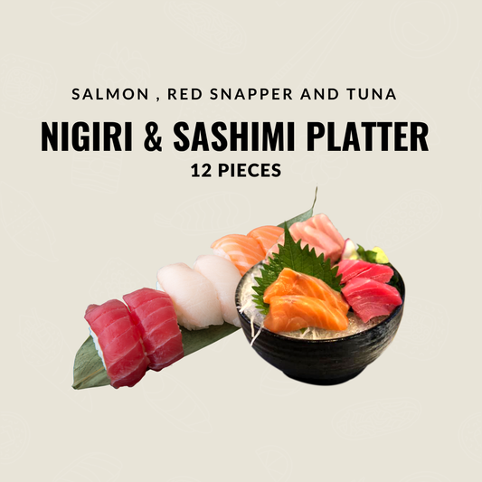 Nigiri and Sashimi Platter