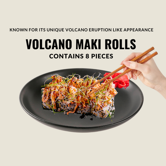 Volcano Maki Rolls Tokyo Sushi Station