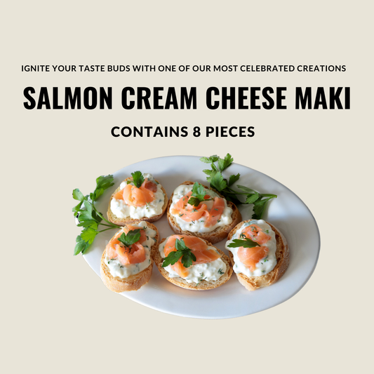 Salmon Cream Cheese Maki