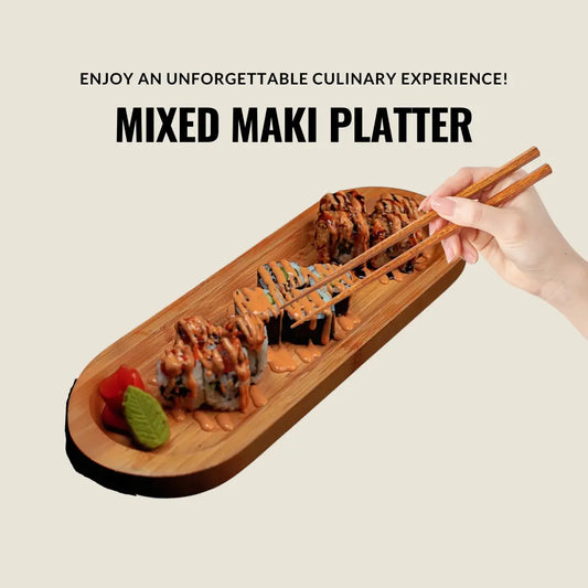 Mixed Maki Platter Tokyo Sushi Station