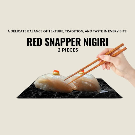 Red Snapper Nigiri (2pcs) Tokyo Sushi Station