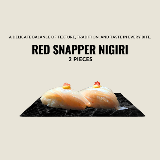 Red Snapper Nigiri (2pcs)