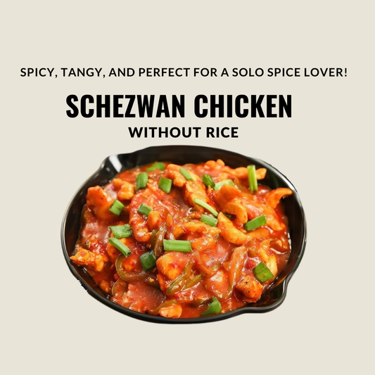 Schezwan Chicken (No Rice)