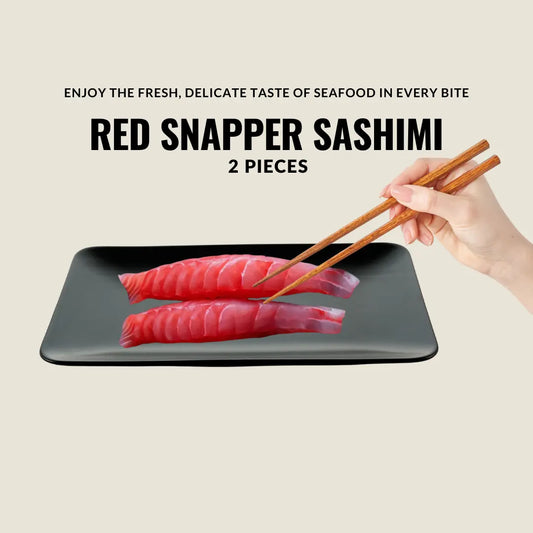 Red Snapper Sashimi (2pcs) Tokyo Sushi Station
