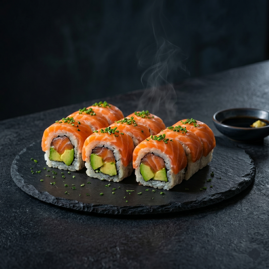 Salmon Avocado Rolls