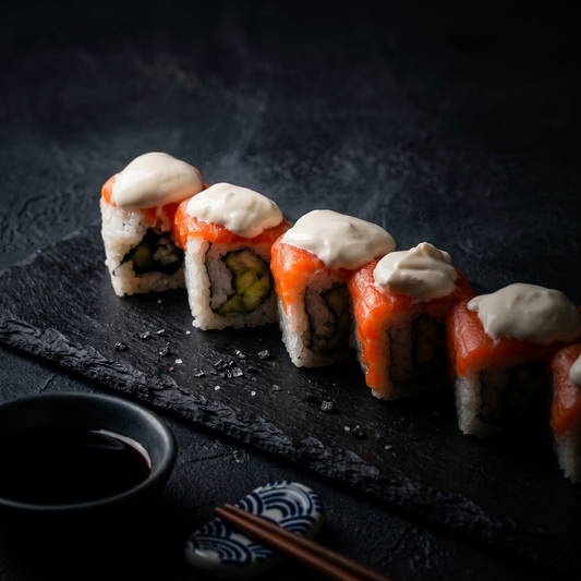 Salmon Cream Cheese Maki