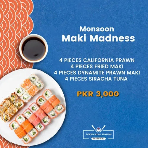 Monsoon Maki Madness Tokyo Sushi Station