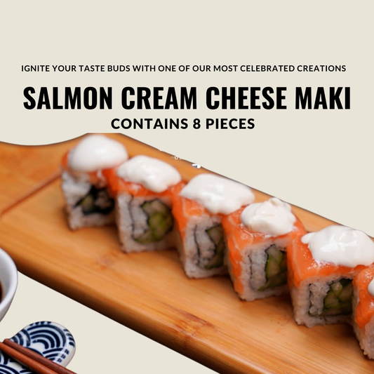 Salmon Cream Cheese Maki