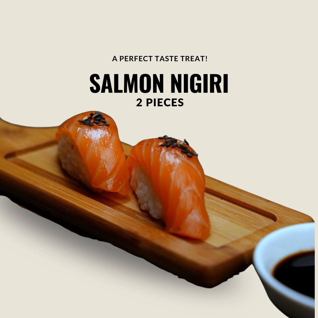 Salmon Nigiri (2pcs)