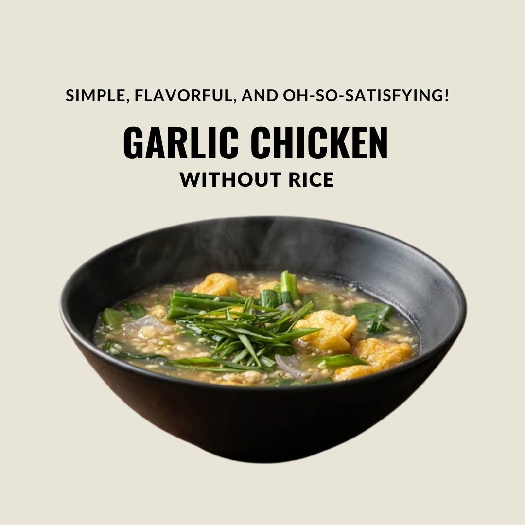 Garlic Chicken (no rice)