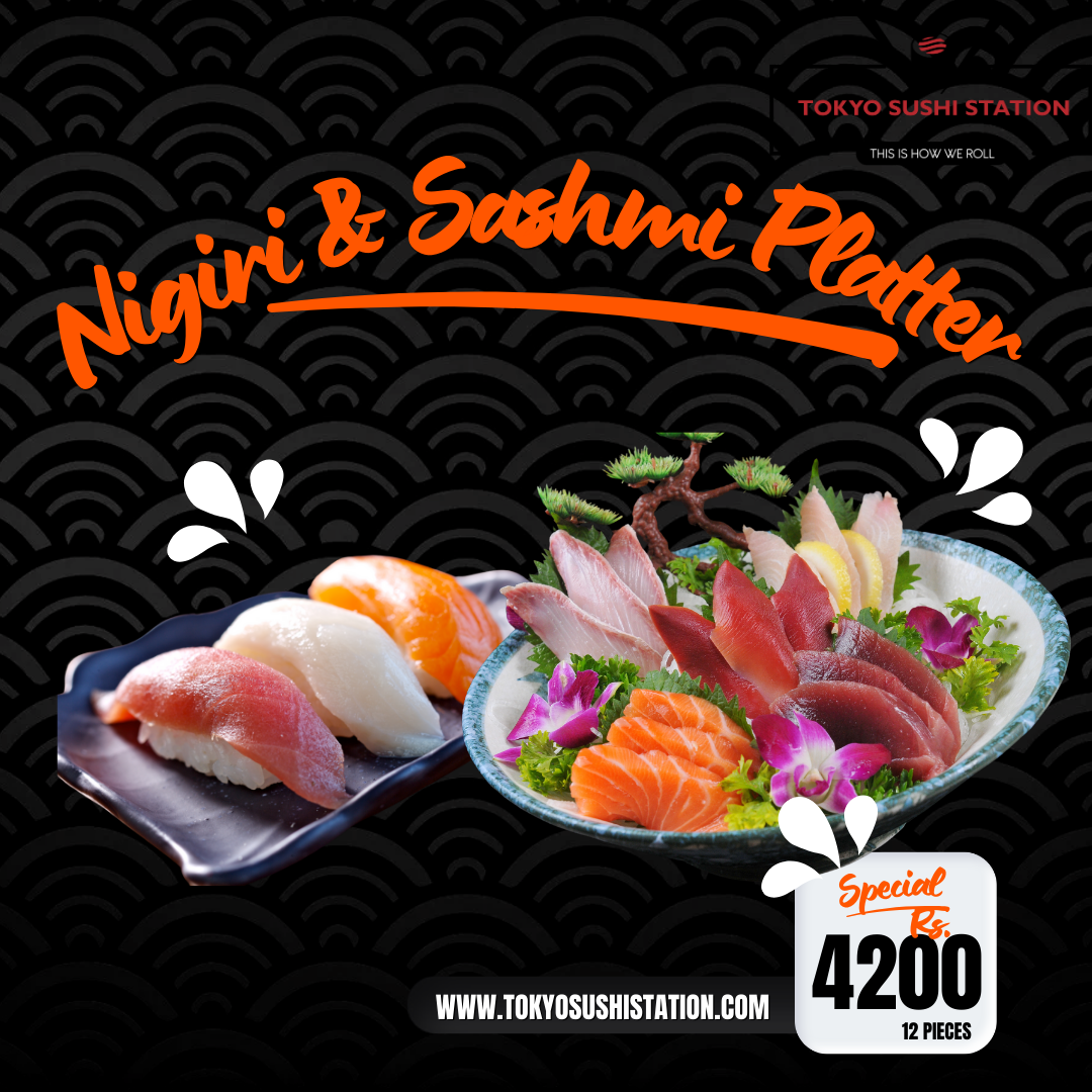 Nigiri and Sashimi Platter