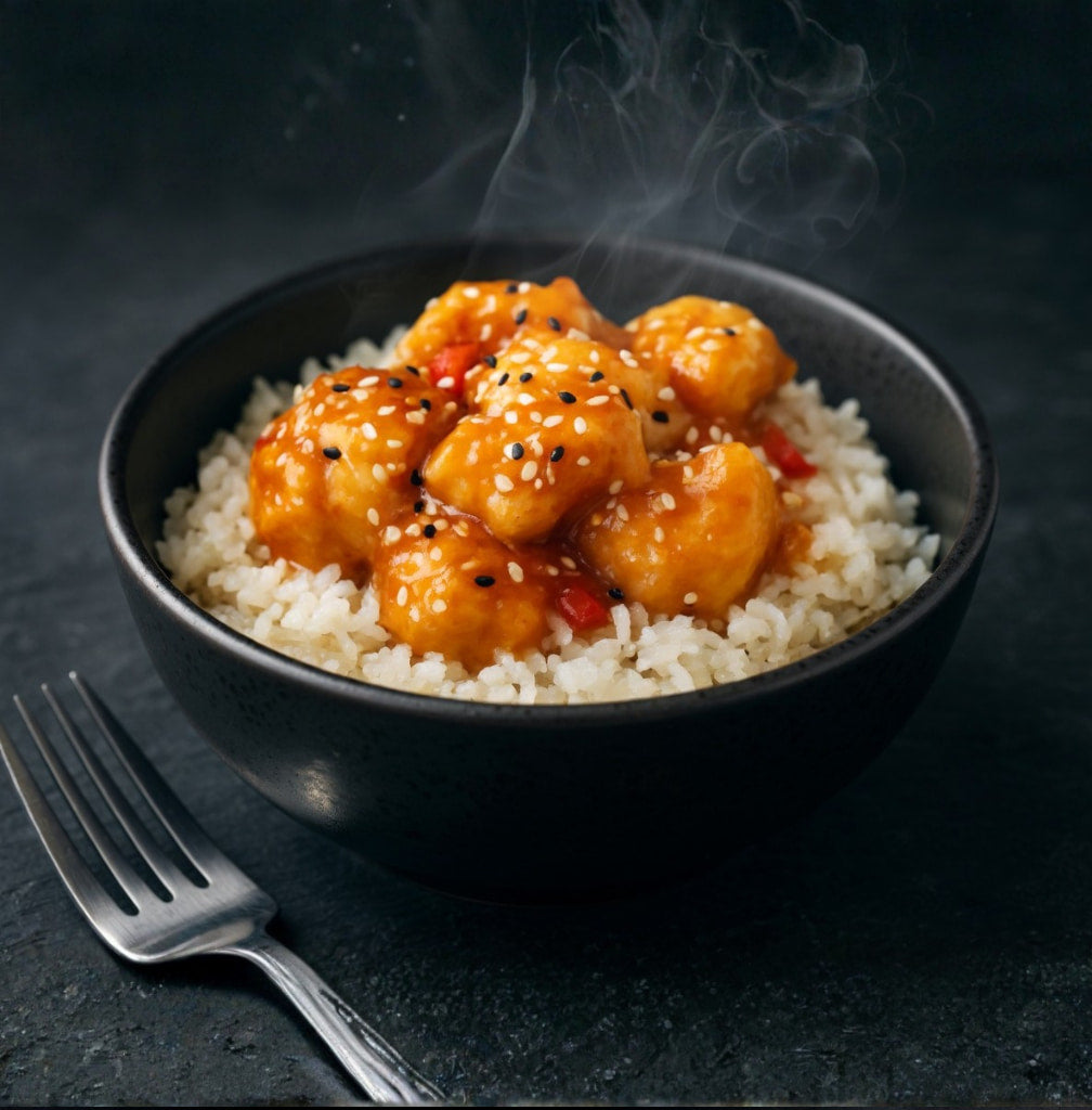 Sweet & Spicy Sesame Chicken Bowl