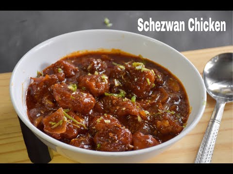 Schezwan Chicken (No Rice)